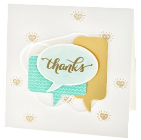 Thanks card