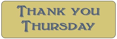 Thank you Thurs Thank you Thurs