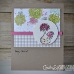 Hey, Chick | Stampin Up Demonstrator Linda Cullen | Crafty Stampin’ | Purchase your Stampin’ Up Supplies | Sale-a-bration Hey, Chick Stamp Set | Succulent Garden DSP