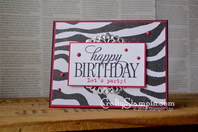 Go Wild Birthday Card
