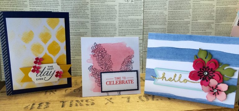 Tuesday Stampin’ Scoop Recap – LOTS of Yummy Samples!!!