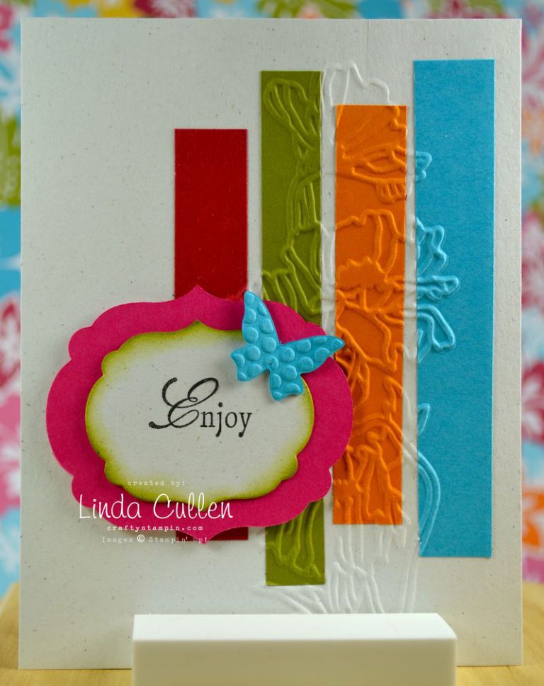 Easy and bold, CASEing Pinterest!