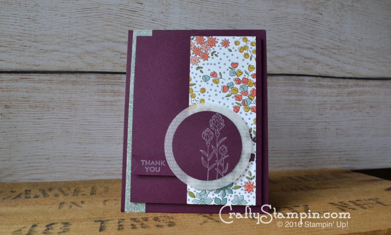 Stampin’ Scoop recap / Weekly Specials / Sale-A-Bration Card