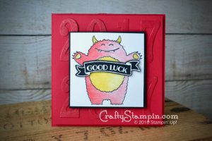 Stamp It Group New Years Blog Hop | Stampin Up Demonstrator Linda Cullen | Crafty Stampin’ | Purchase your Stampin’ Up Supplies | Yummy In My Tummy Stamp Set | Large Number Framelits | Banners for You Stamp Set