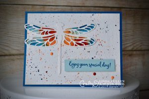 Dragonfly Dreams | Stampin Up Demonstrator Linda Cullen | Crafty Stampin’ | Purchase your Stampin’ Up Supplies | Dragonfly Dreams Stamp Set | Detailed Dragonfly Thinlits