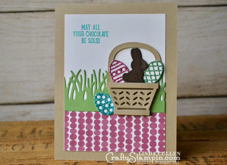 Happy Easter – Easter Basket Chocolate Bunny
