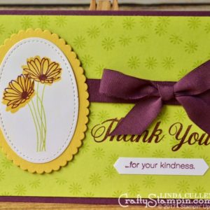 Stampin Up Demonstrator Linda Cullen | Crafty Stampin’ | Purchase your Stampin’ Up Supplies |