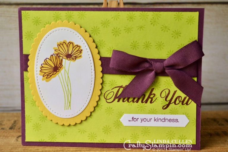 Stampin Up Demonstrator Linda Cullen | Crafty Stampin’ | Purchase your Stampin’ Up Supplies |
