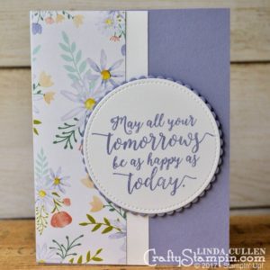 Stampin Up Demonstrator Linda Cullen | Crafty Stampin’ | Purchase your Stampin’ Up Supplies |