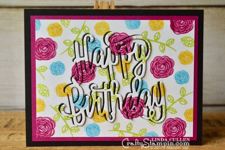 Stampin Up Demonstrator Linda Cullen | Crafty Stampin’ | Purchase your Stampin’ Up Supplies |