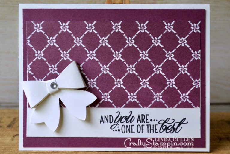 Stampin Up Demonstrator Linda Cullen | Crafty Stampin’ | Purchase your Stampin’ Up Supplies |