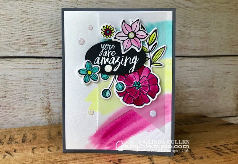 Coffee & Crafts Class: Falling Flowers Watercolor