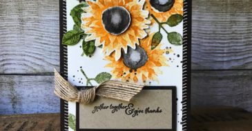 Painted Harvest Gather Together | Stampin Up Demonstrator Linda Cullen | Crafty Stampin’ | Purchase your Stampin’ Up Supplies | Painted Harvest Stamp Set | Painted Autumn Designer Series Paper