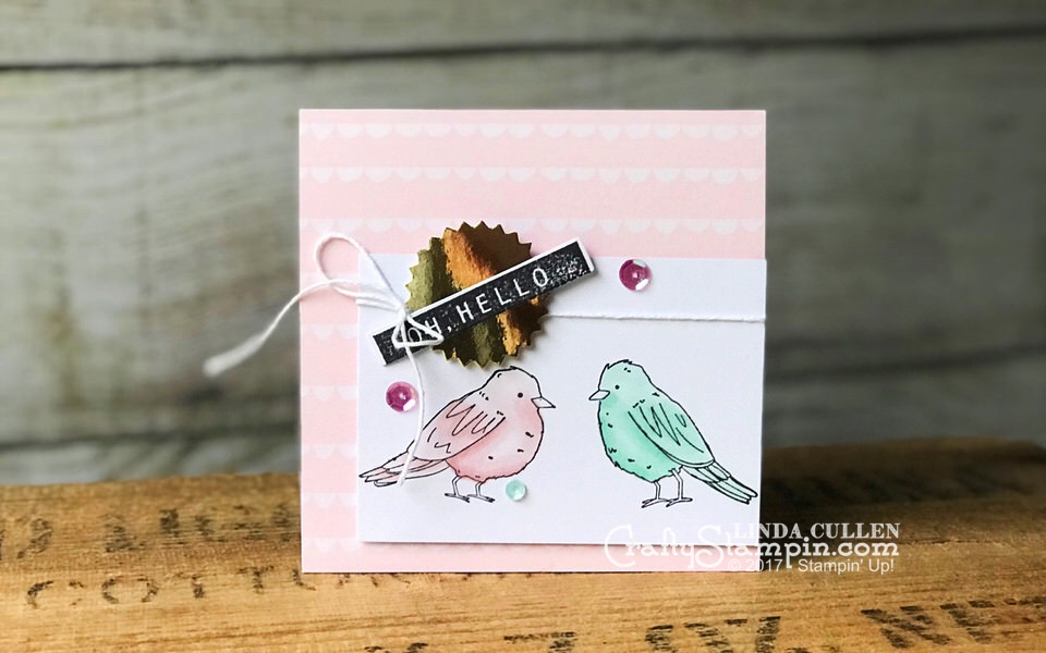 STAMPIN SCOOP RECAP – EPISODE 42 – STAMPIN BLENDS| Stampin Up Demonstrator Linda Cullen | Crafty Stampin’ | Purchase your Stampin’ Up Supplies