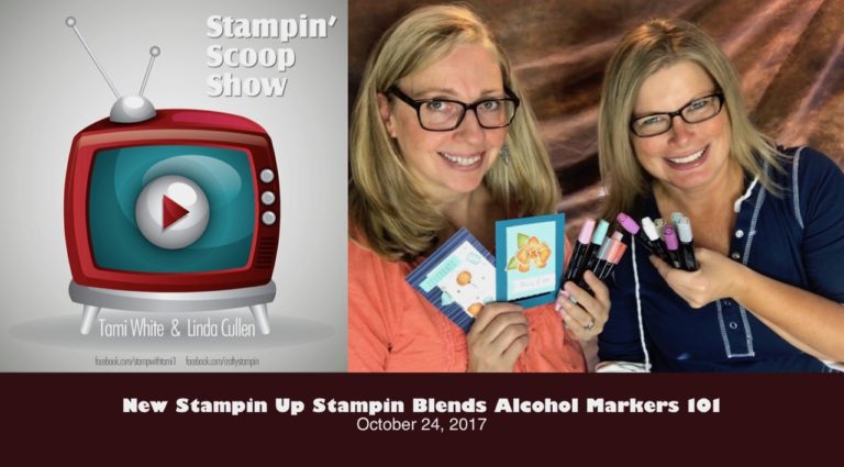 STAMPIN SCOOP RECAP – EPISODE 42 – STAMPIN BLENDS| Stampin Up Demonstrator Linda Cullen | Crafty Stampin’ | Purchase your Stampin’ Up Supplies