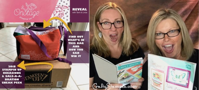 Occasions & Sale-a-Bration Catalog and Onstage Reveal Recap | Stampin Up Demonstrator Linda Cullen | Crafty Stampin’ | Purchase your Stampin’ Up Supplies