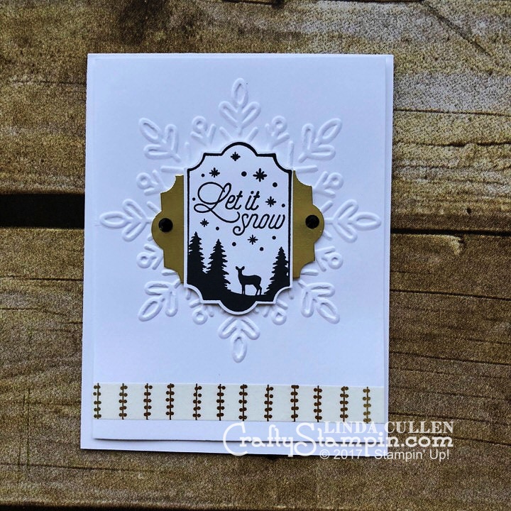 Winter Wonder - Crafty Stampin - Linda Cullen - Stampin Up