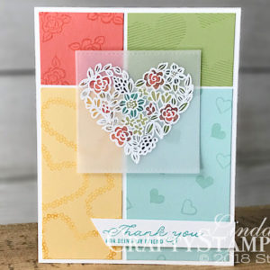 Heart Happiness Stained Glass | Stampin Up Demonstrator Linda Cullen | Crafty Stampin’ | Purchase your Stampin’ Up Supplies | Heart Happiness Stamp Set | Bookcase Builder Stamp Sets | Stitched Shapes Framelits | Stampin Write Markers