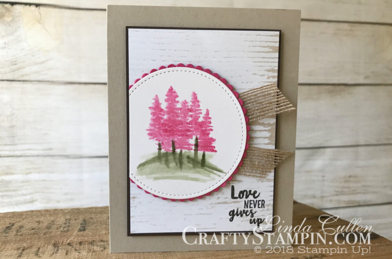 Waterfront Flowers | Spring Sampler | Stampin Up Demonstrator Linda Cullen | Crafty Stampin’ | Purchase your Stampin’ Up Supplies | Waterfront Stamp Set | Shimmery White Cardstock | Aqua Painters