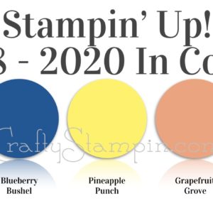 Introducing 2018 - 2020 Stampin Up In Colors | Stampin Up Demonstrator Linda Cullen | Crafty Stampin’ | Purchase your Stampin’ Up Supplies