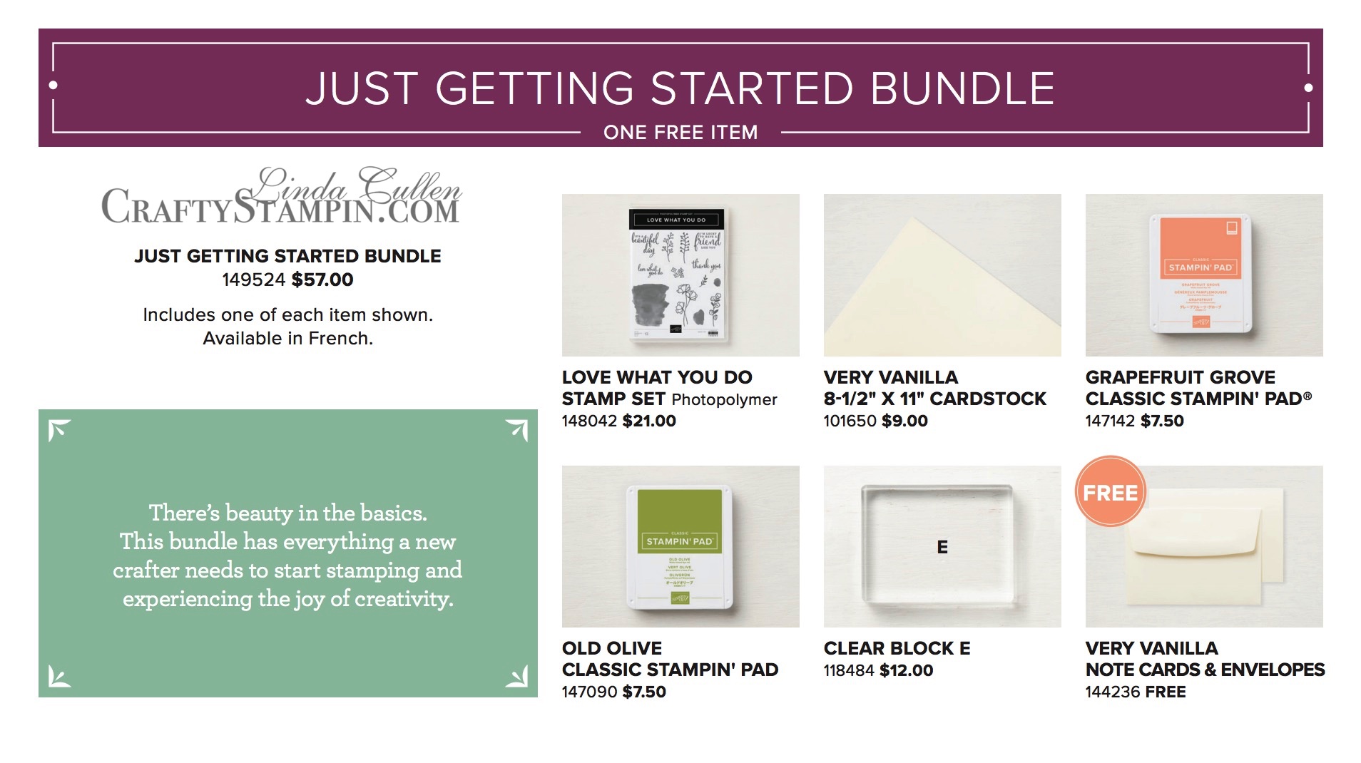 Stampin Scoop Recap - Episode 53 - Share What You Love Early Release Bundles | Stampin Up Demonstrator Linda Cullen | Crafty Stampin’ | Purchase your Stampin’ Up Supplies