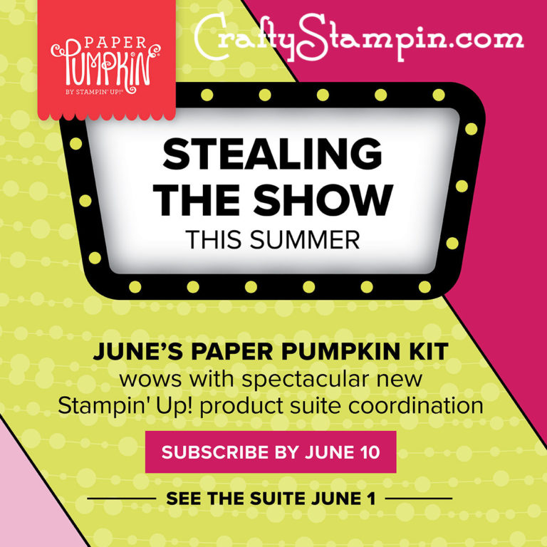 June’s Paper Pumpkin Sneak Peek