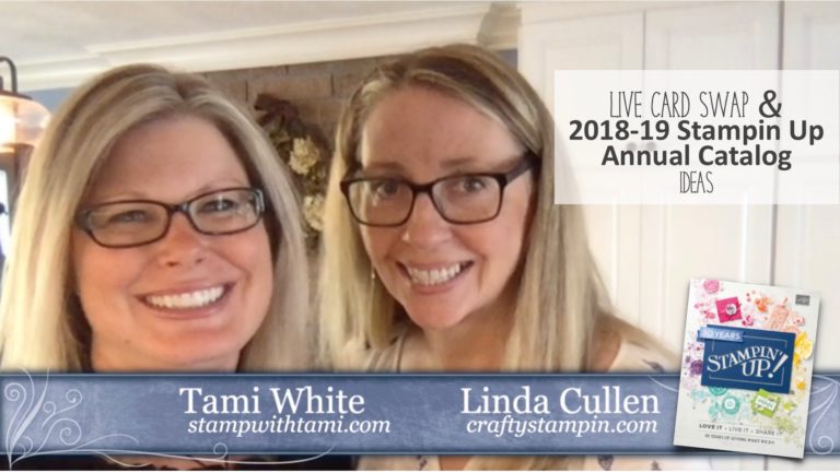 Stampin Scoop Recap – Episode 55 – Annual Catalog Card Swap & Ideas