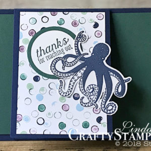 Sea of Texture - Reaching Out | Stampin Up Demonstrator Linda Cullen | Crafty Stampin’ | Purchase your Stampin’ Up Supplies | Sea of Texture Stamp Set | Under the Sea Framelits | Tranquil Textures Designer Series Paper