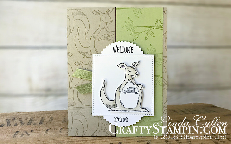 Animal Outing - Little One - Linda Cullen Crafty Stampin Stampin Up
