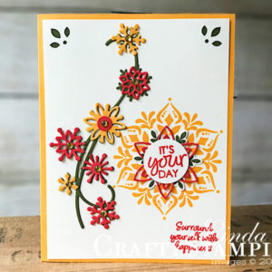 Snowflake Showcase - Silver Trees | Stampin Up Demonstrator Linda Cullen | Crafty Stampin’ | Purchase your Stampin’ Up Supplies | Happiness Surrounds stamp set | Snowfall Thinlits Dies |