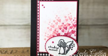 Coffee & Crafts Class: Hey Love, Stinkin' Sweet Valentine's | Stampin Up Demonstrator Linda Cullen | Crafty Stampin’ | Purchase your Stampin’ Up Supplies | Hey Love Stamp Set | Forever Lovely stamp set | Botanical Butterfly Designer Series Paper | Happiness Blooms Enamel Dots | Stitched Shapes Framelits Dies | Layering Ovals Framelits Dies | Stampin’ Blends