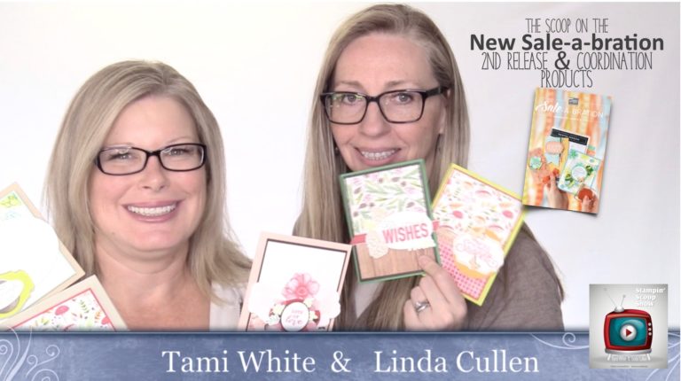 Stampin Scoop All New Sale-a-bration Products