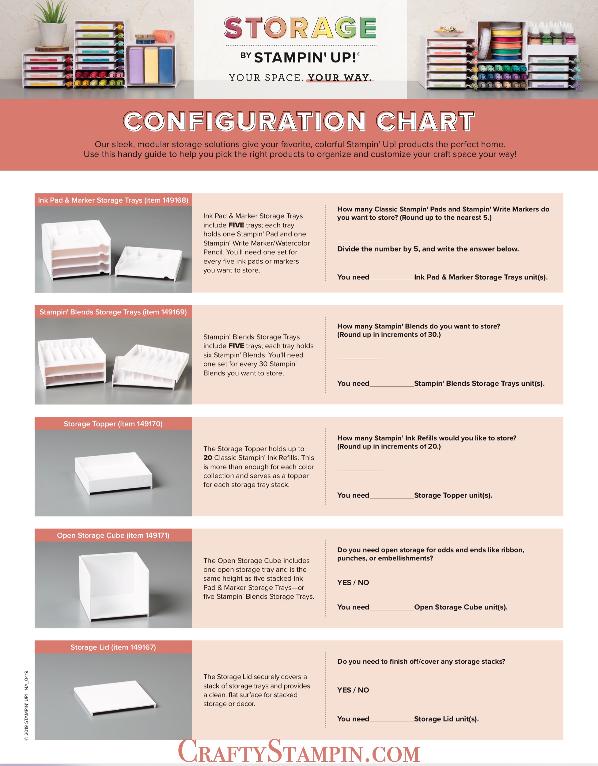 Storage by Stampin' Up!
