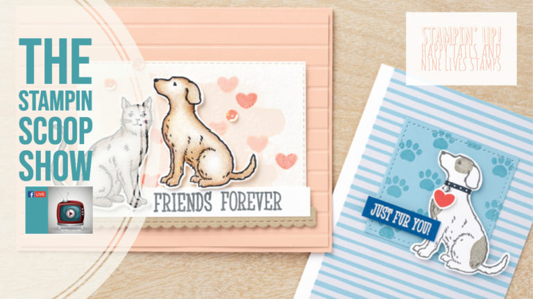 Stampin Scoop Nine Lives/Happy Tails