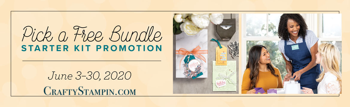 Join My Team in June - Get a FREE Bundle! | Stampin Up Demonstrator Linda Cullen | Crafty Stampin’ | Purchase your Stampin’ Up Supplies