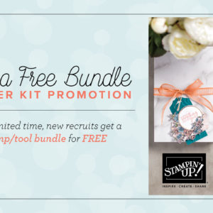 Join My Team in June - Get a FREE Bundle! | Stampin Up Demonstrator Linda Cullen | Crafty Stampin’ | Purchase your Stampin’ Up Supplies