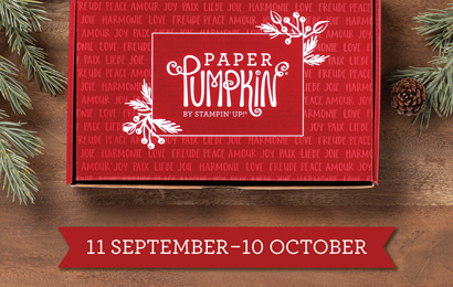 October 2020 Paper Pumpkin Kit