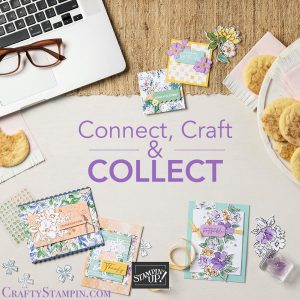 Connect, Craft & Collect - Earn more FREE stamps! | Join Stampin’ Up! | Frequently Asked Questions about becoming a Stampin’ Up! Demonstrator | Join the Craft Stampin’ Crew | Stampin Up Demonstrator Linda Cullen | Crafty Stampin’ | Purchase your Stampin’ Up Supplies |