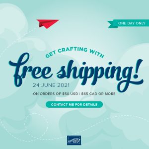 Free Shipping - June 24th 2021 | Join Stampin’ Up! | Frequently Asked Questions about becoming a Stampin’ Up! Demonstrator | Join the Craft Stampin’ Crew | Stampin Up Demonstrator Linda Cullen | Crafty Stampin’ | Purchase your Stampin’ Up