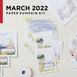 2022/03 - Beyond the Horizon - March 2022 Paper Pumpkin (Unopened) | Join Stampin’ Up! | Frequently Asked Questions about becoming a Stampin’ Up! Demonstrator | Join the Craft Stampin’ Crew | Stampin Up Demonstrator Linda Cullen | Crafty Stampin’ | Purchase Stampin’ Up! Product | FAQ about Paper Pumpkin |