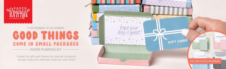 December 2022 Paper Pumpkin Kit - Crafty Stampin'