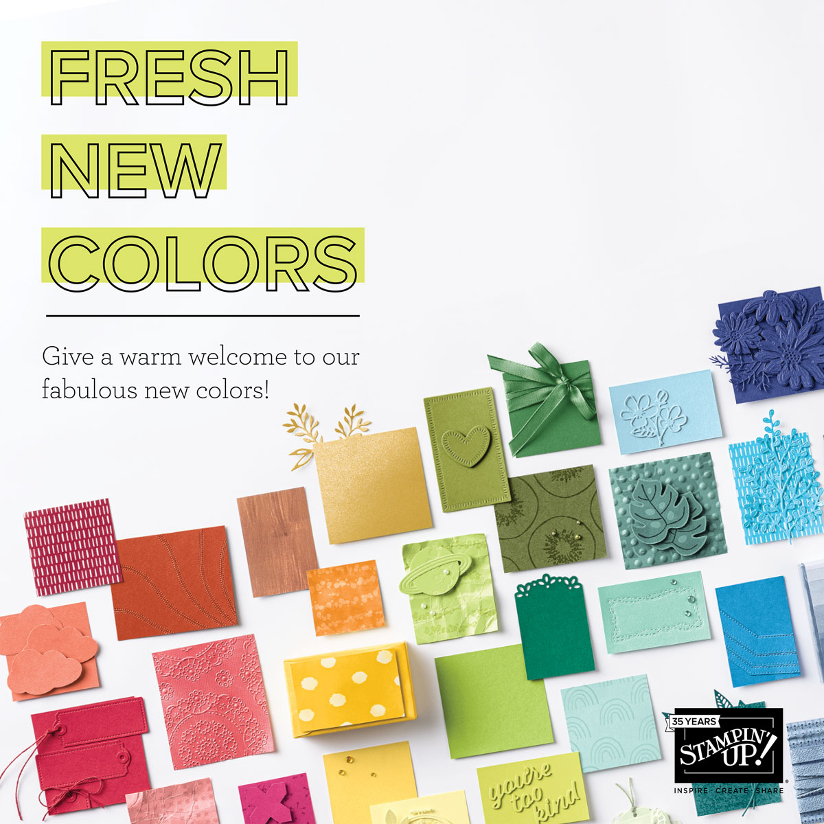 2023 New Core Colors 8-1/2 X 11 Cardstock | Stampin' Up!