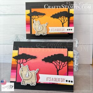Coffee & Crafts: Rhino Ready Enjoy the Journey Card | Join Stampin’ Up! | Frequently Asked Questions about becoming a Stampin’ Up! Demonstrator | Join the Craft Stampin’ Crew | Stampin Up Demonstrator Linda Cullen | Crafty Stampin’ | Purchase Stampin’ Up! Product | FAQ about Paper Pumpkin | FAQ about Kits Collection | Online Exclusive Products | Rhino Ready Bundle [161387] | Rhino Ready Stamp Set [160959] | Rhino Ready Dies [160985] | Enjoy The Journey 12" X 12" Designer Series Paper [160586] | Matte Black Dots [154284] | Adhesive Sheets [152334] |
