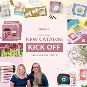 Annual Catalog Kick-Off | 2023 - 2024 Stampin Up Annual Catalog Mega Haul & Unboxing | 2023-2024 Stampin' Up! Annual Catalog Kick Off Episode 160 | Join Stampin’ Up! | Frequently Asked Questions about becoming a Stampin’ Up! Demonstrator | Join the Craft Stampin’ Crew | Stampin Up Demonstrator Linda Cullen | Crafty Stampin’ | Purchase Stampin’ Up! Product | FAQ about Paper Pumpkin | FAQ about Kits Collection | Online Exclusive Products