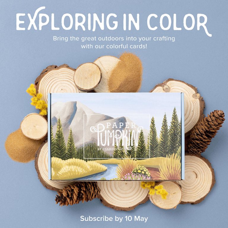 Updated – May 2023 Paper Pumpkin Kit
