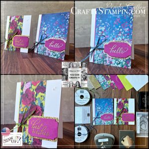You Can Create It - International Challenge & Inspiration - August 2023 | Join Stampin’ Up! | Frequently Asked Questions about becoming a Stampin’ Up! Demonstrator | Join the Craft Stampin’ Crew | Stampin Up Demonstrator Linda Cullen | Crafty Stampin’ | Purchase Stampin’ Up! Product | FAQ about Paper Pumpkin | FAQ about Kits Collection | Online Exclusive Products | Layering Leaves Stamp Set [161277] | Masterfully Made Designer Series Paper [161192] | More Dazzle Specialty Paper [161749] | Versamark Pad [102283] | Something Fancy Dies [160424] | Very Best Trio Punch [159878] | Handmade Tag Punch [159690] | Parakeet Party Metallic Woven Ribbon [159196] | Starry Sky Metallic Woven Ribbon [159198] | Iridescent Pearl Basic Jewels [158987] | Embossing Additions Tool Kit [159971] Metallics Embossing Powders [155555]