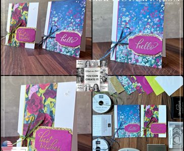 You Can Create It - International Challenge & Inspiration - August 2023 | Join Stampin’ Up! | Frequently Asked Questions about becoming a Stampin’ Up! Demonstrator | Join the Craft Stampin’ Crew | Stampin Up Demonstrator Linda Cullen | Crafty Stampin’ | Purchase Stampin’ Up! Product | FAQ about Paper Pumpkin | FAQ about Kits Collection | Online Exclusive Products | Layering Leaves Stamp Set [161277] | Masterfully Made Designer Series Paper [161192] | More Dazzle Specialty Paper [161749] | Versamark Pad [102283] | Something Fancy Dies [160424] | Very Best Trio Punch [159878] | Handmade Tag Punch [159690] | Parakeet Party Metallic Woven Ribbon [159196] | Starry Sky Metallic Woven Ribbon [159198] | Iridescent Pearl Basic Jewels [158987] | Embossing Additions Tool Kit [159971] Metallics Embossing Powders [155555]