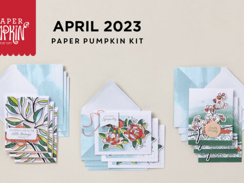2023/04 - All The Little Things - April 2023 Paper Pumpkin (Opened/Used)