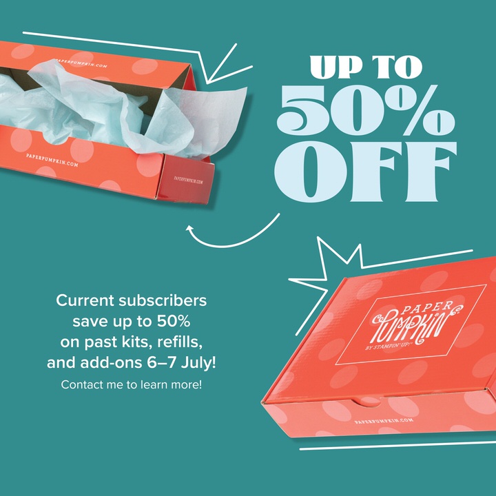 Paper Pumpkin Flash Sale