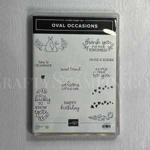 Oval Occasions Stamp Set - Retired